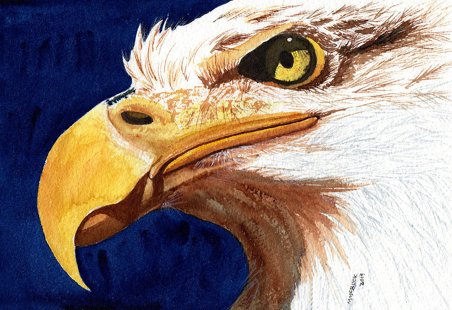 Bald Eagle Intensity Painting