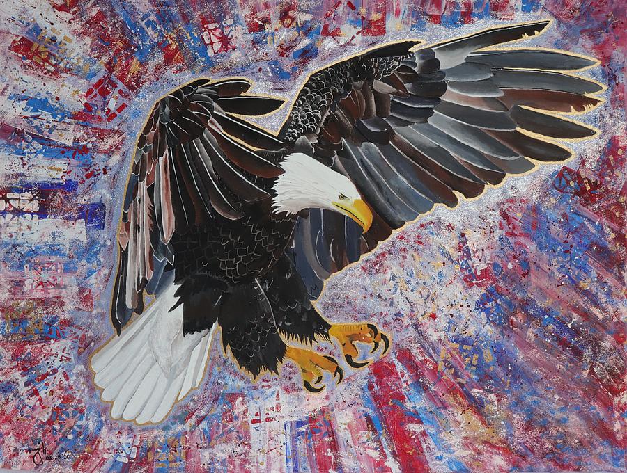 Freedom Bird Painting by Jasmine Herrera - Fine Art America