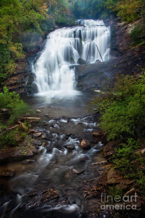 Bald River Falls Photograph by Michael Swindle - Fine Art America