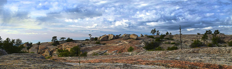 Bald Rock Panorama Photograph