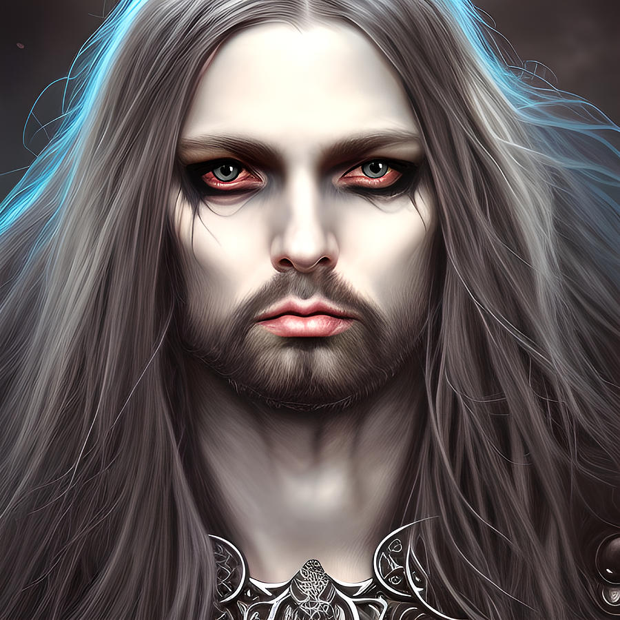 Baldur the Gothic Medieval Knight of Mythical Lore Digital Art by Bella ...