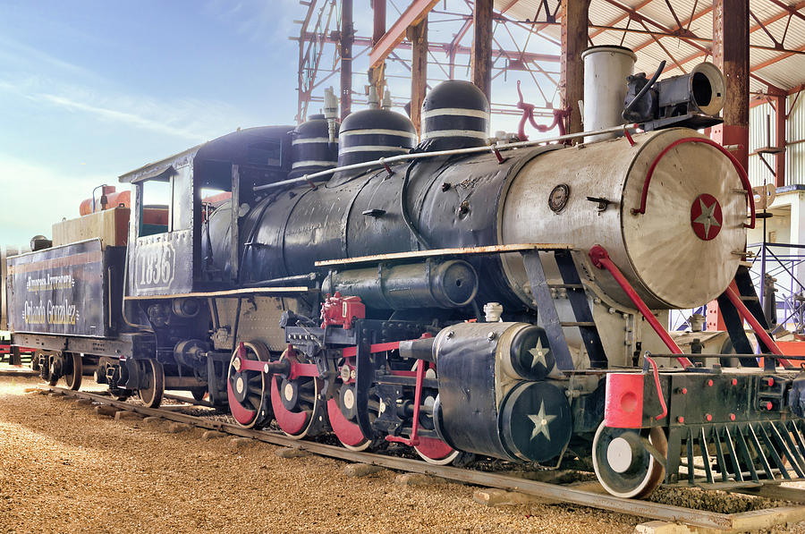 Transportation Photograph - Baldwin locomotive #1 by Nick Mares