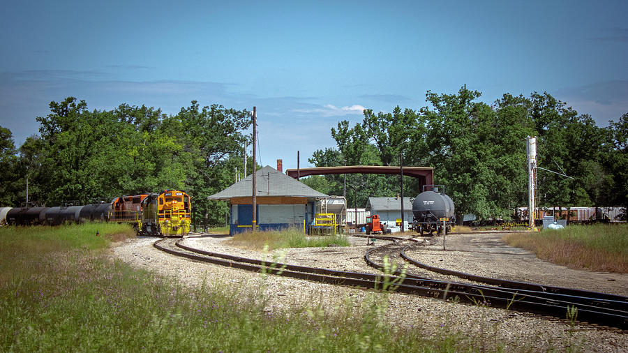 Baldwin Michigan Railroad Depot Photograph by Mary Lee Dereske