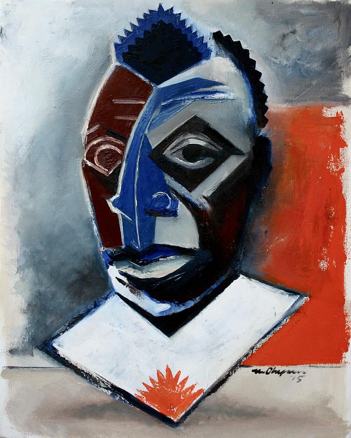 James Baldwin Painting - Baldwin / The Fire Next Time by Martel Chapman