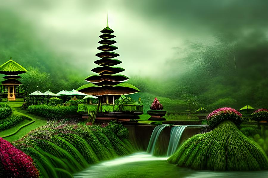 Bali Hai Digital Art by Beverly Read