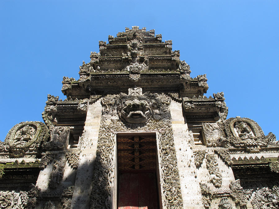 Bali Temple Photograph by Mark Egerton