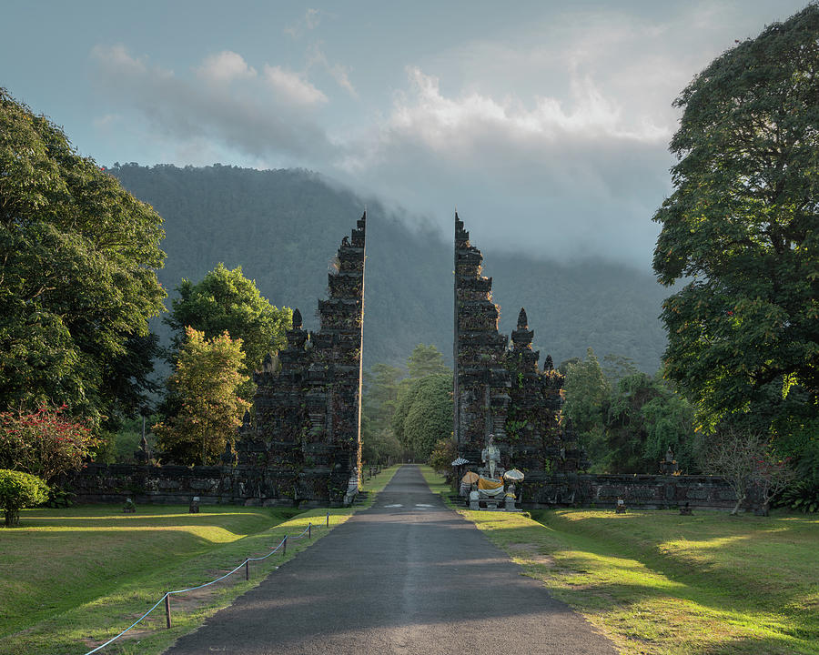 Balinese gate Photograph by Anges Van der Logt