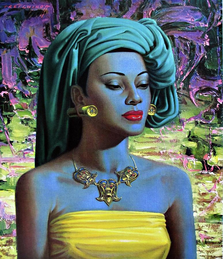 Asia Painting - Balinese Girl by Vladimir Tretchikoff