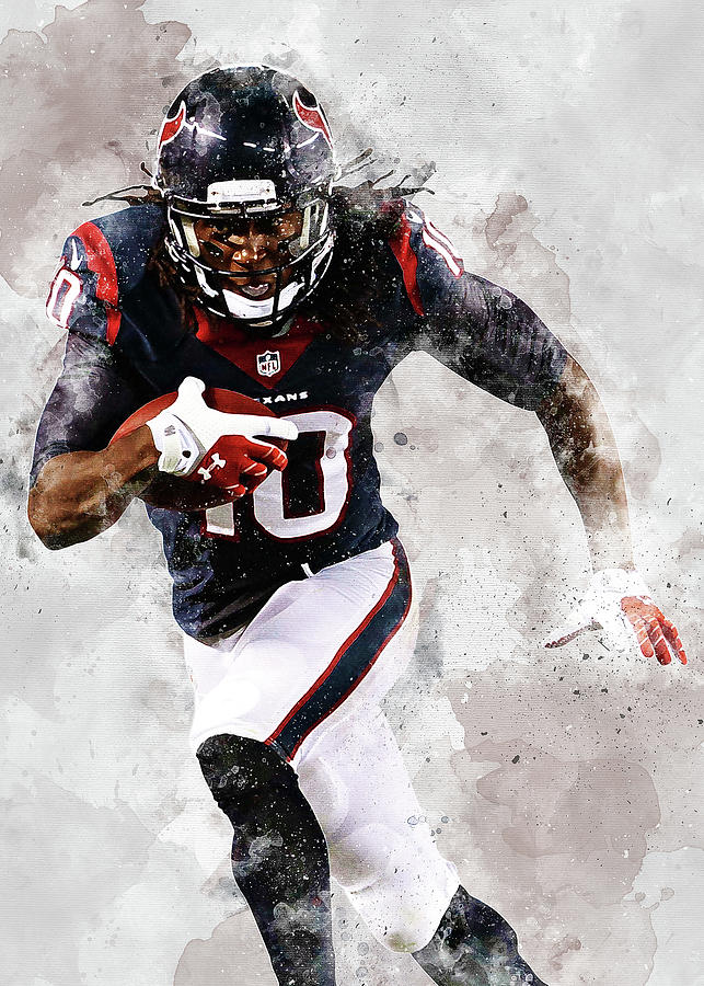 Ball NFL Houston Texans Player Deandre Hopkins Deandrehopkins