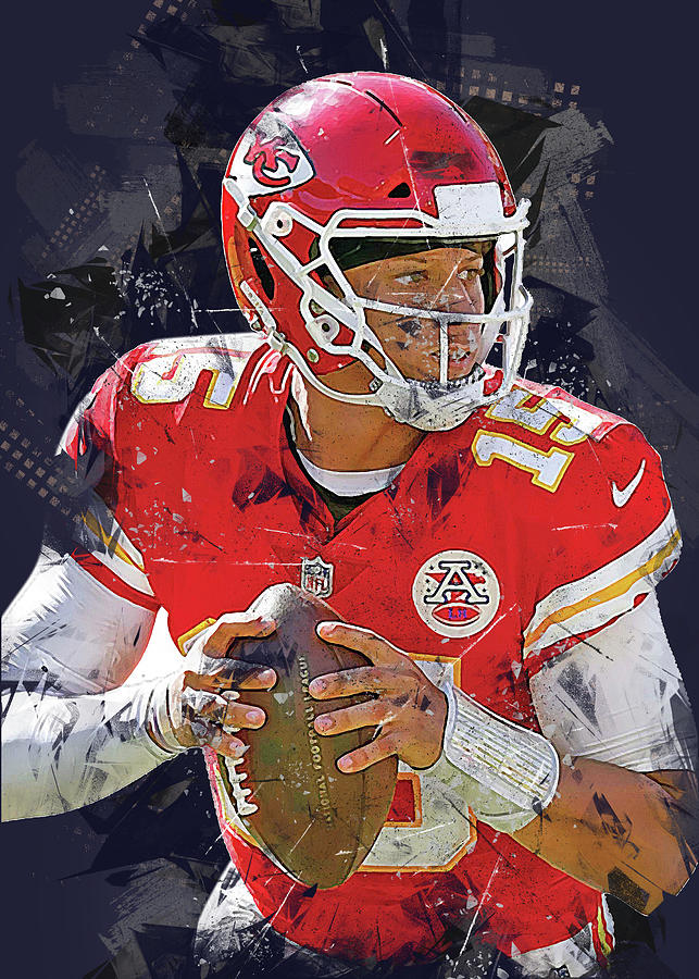 Ball Play NFL Kansas City Chiefs Player Patrick Mahomes Patrickmahomes ...