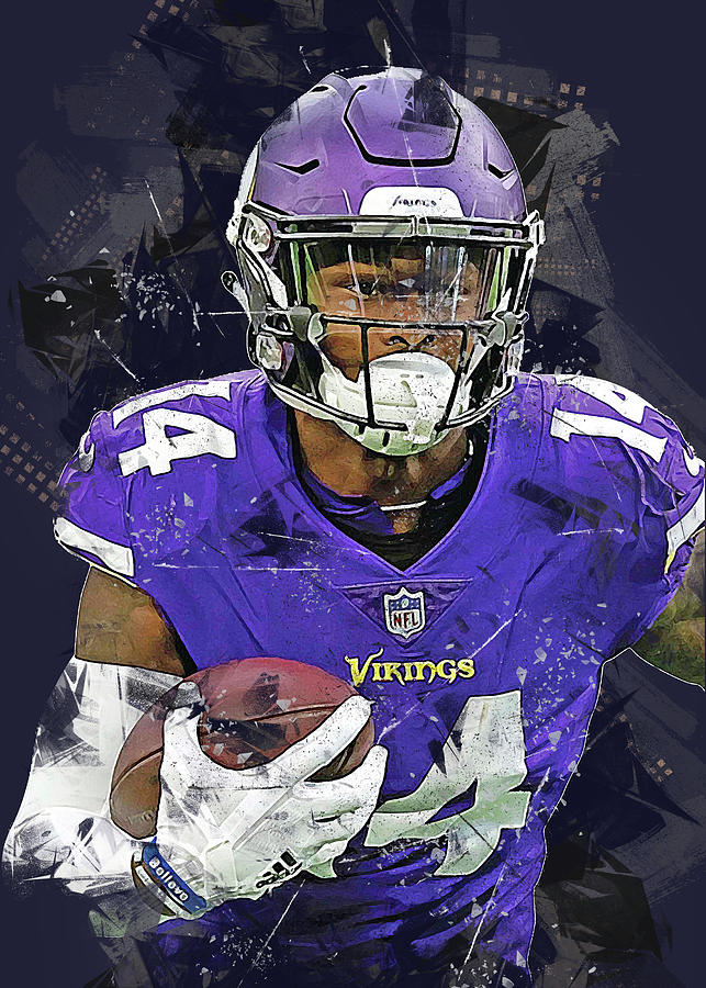 Stefon Diggs Stefon Diggs Stefondiggs Minnesota Vikings Player Buffalo  Bills American Football Digital Art by Wrenn Huber - Pixels