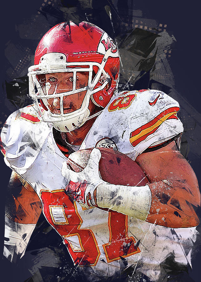 Ball Play NFL Travis Kelce Traviskelce Travis Kelce Travismichaelkelce ...