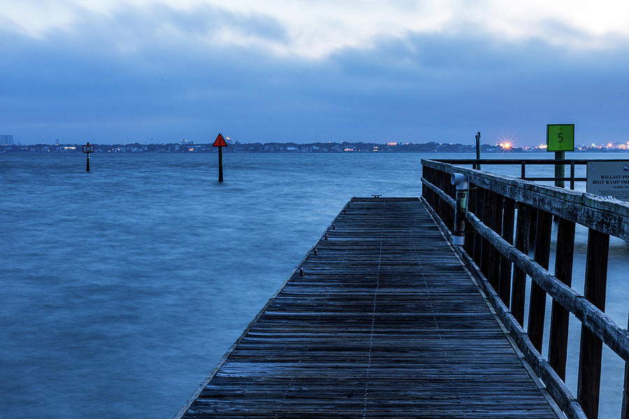 Ballast Point Park Boat Ramp Photograph by Steven Babbe - Fine Art America