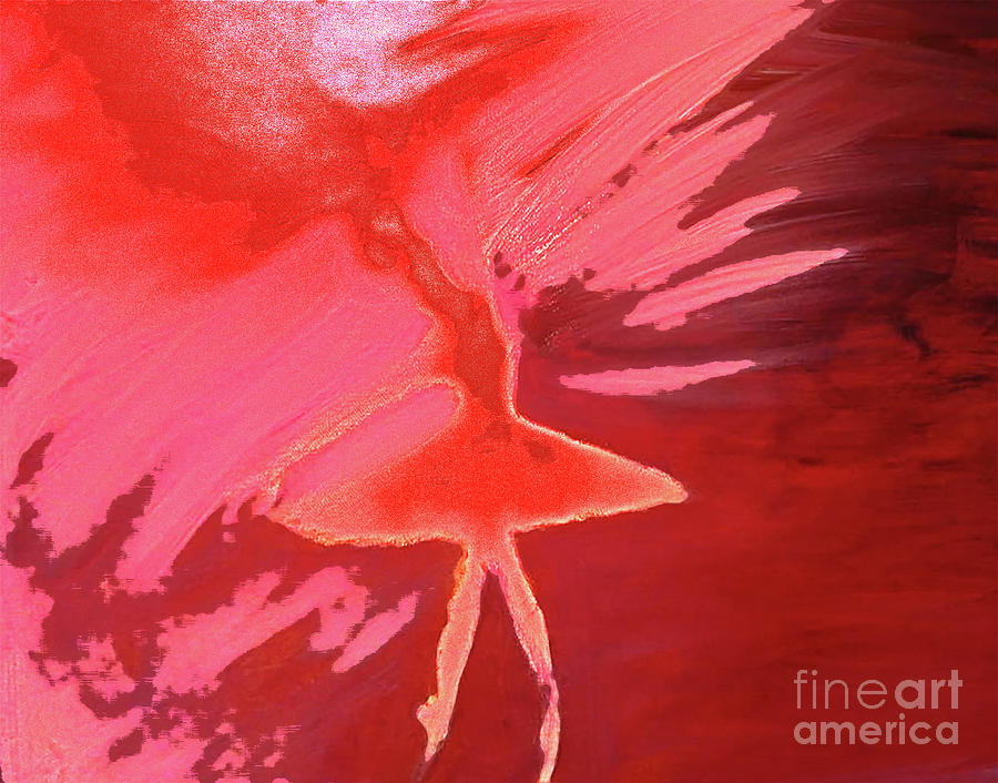 Ballerina Painting by Alexandra Vusir