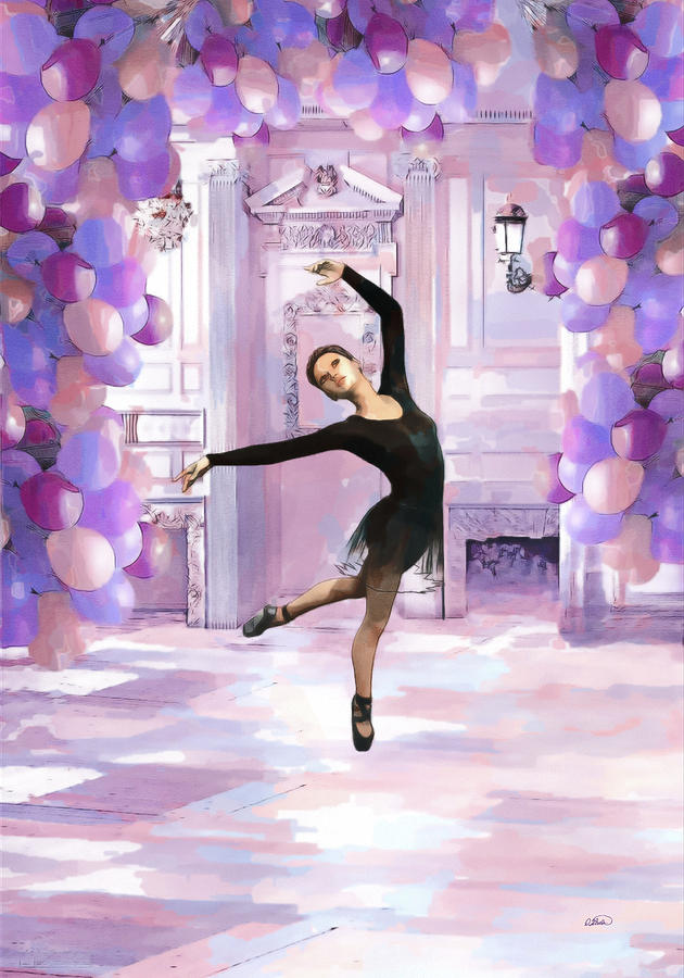 Ballerina Command Performance 1 - DWP2821503 Painting by Dean Wittle