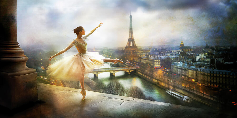 Ballerina in Paris Photograph by Craig J Satterlee