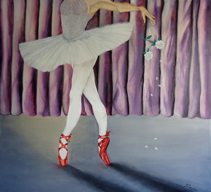 Ballerina Painting by Jleopold Jleopold