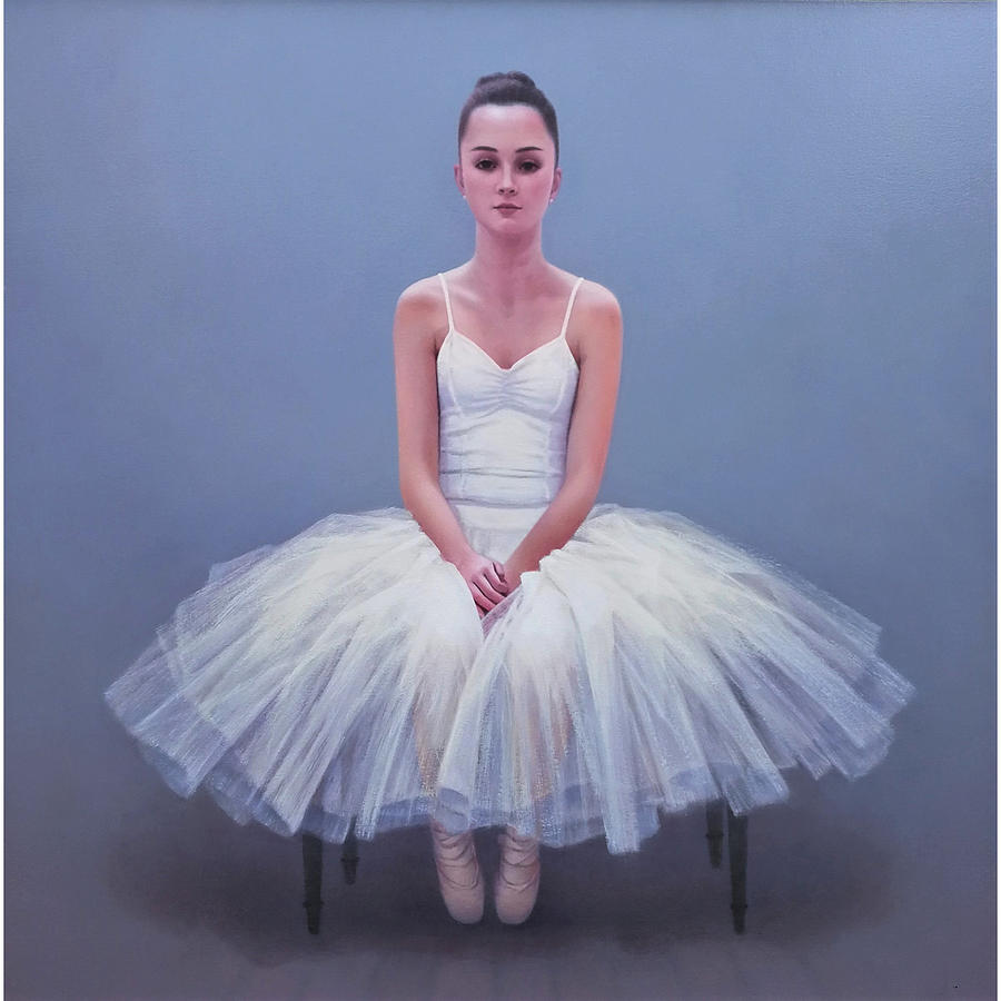 Ballerina Painting by Zusheng Yu