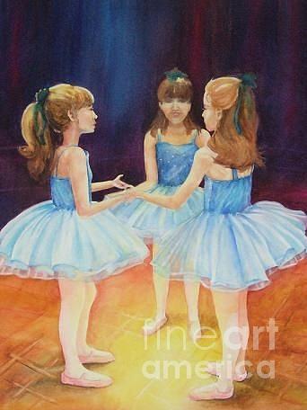 Ballerina's Painting - Ballerinas by Deb Magelssen
