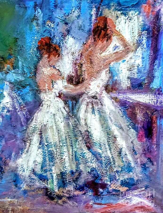 Impressionist Ballerina Paintings  Painting by Mary Cahalan Lee - aka PIXI