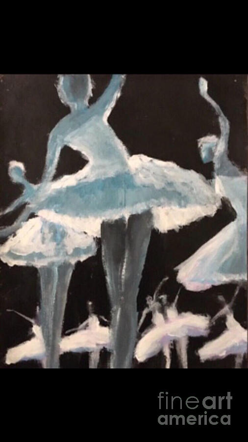 Ballet Painting - Ballet Beauty  by Mark Macko