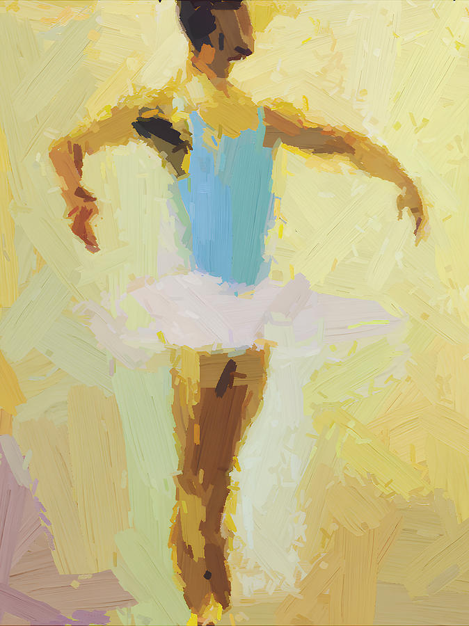 Ballet dancer  Painting by Homoerotic Art