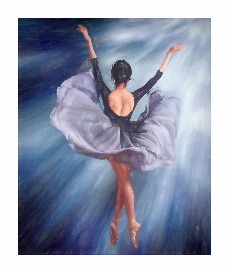 Ballet Dancer Digital Art by Keith Furness - Fine Art America