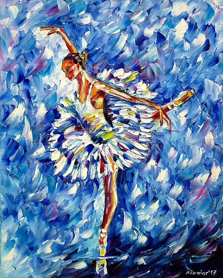 Ballet Painting by Mirek Kuzniar