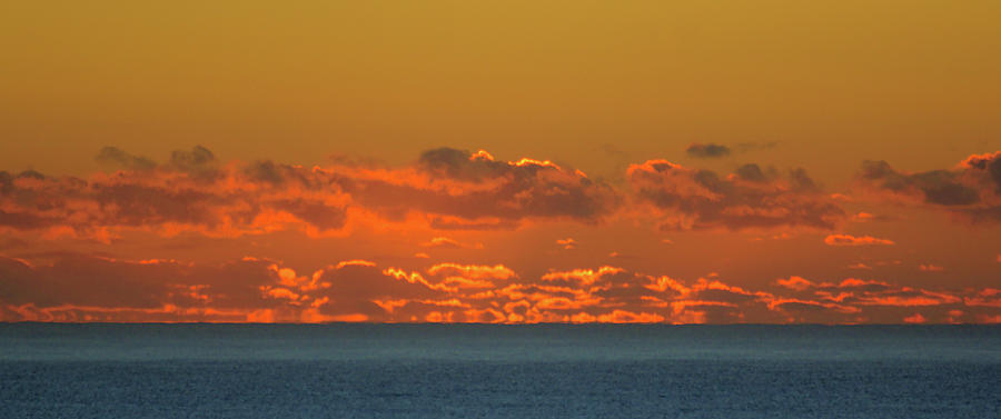 Ballito Sunrise Cloudscape Photograph by Jeremy Hayden