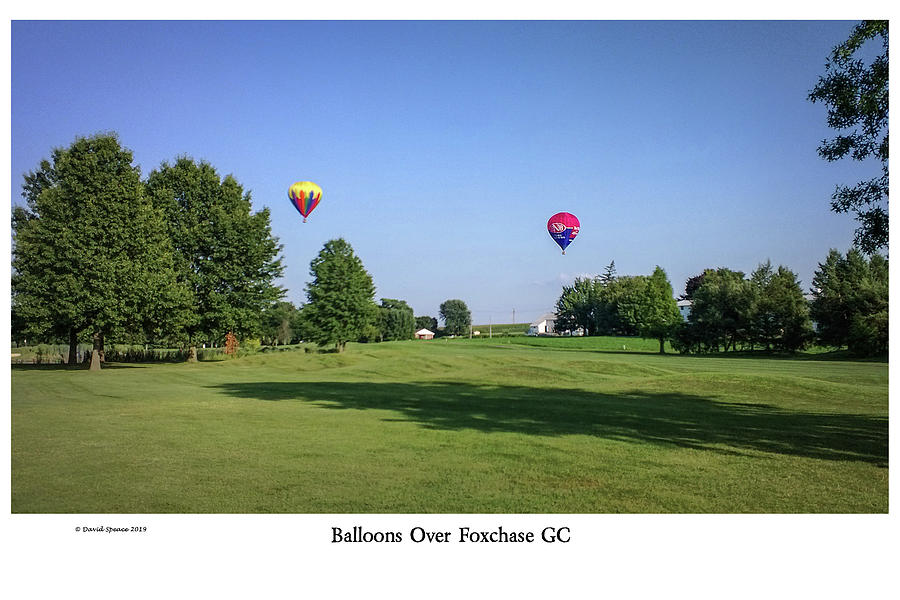 Ballons Over Foxchase GC Photograph by David Speace