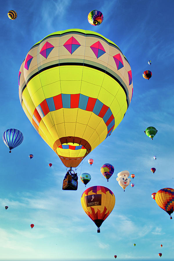 Balloon Ascension Photograph by Mark Chandler - Fine Art America