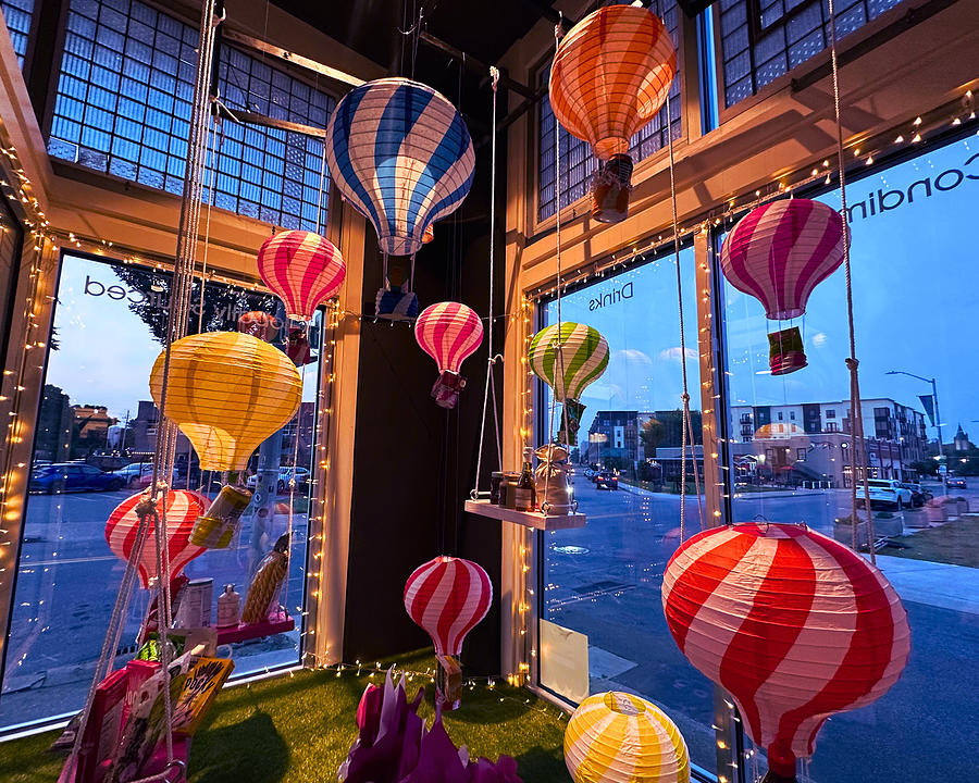 Balloon Fantasy Storefront  Photograph by Lee Darnell