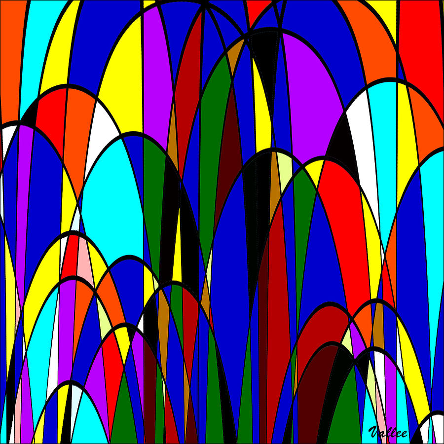 Balloon Festival Digital Art by Vallee Johnson