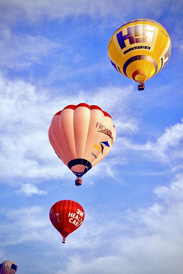 Balloon Trio Photograph by Gordon James