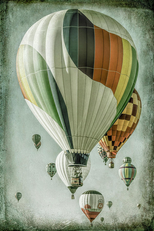 Balloon with Texture Photograph by Deborah Penland