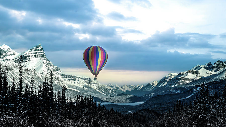 Ballooning Over the Rockies Photograph by G Lamar Yancy