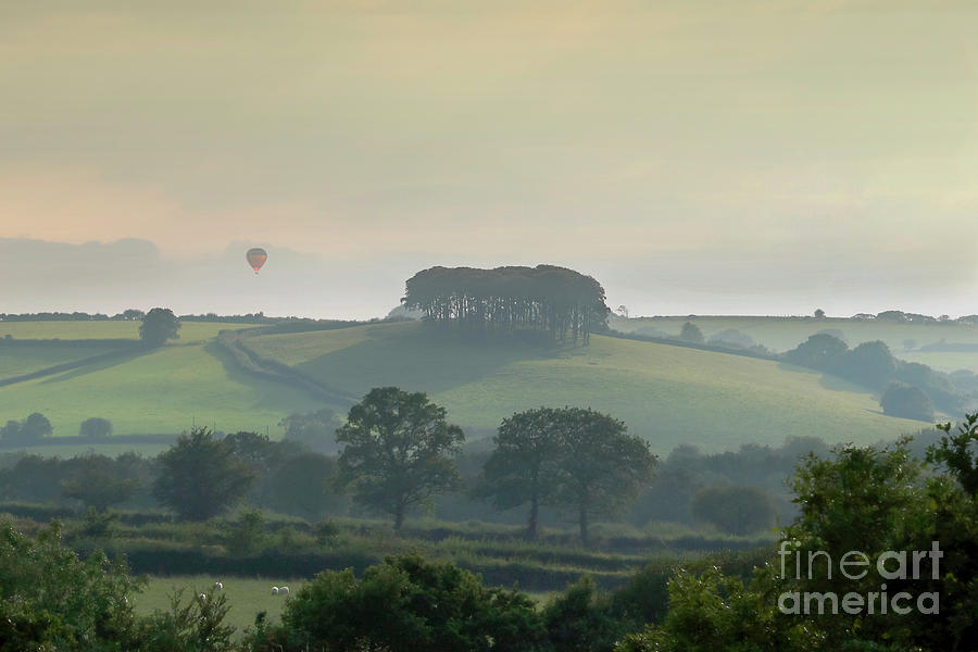 Balloonist in the Mist Photograph by Terri Waters