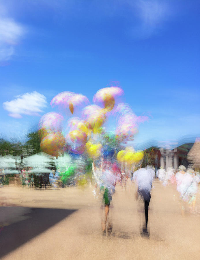 Balloons on a Sunny Day Photograph by Alex Lapidus