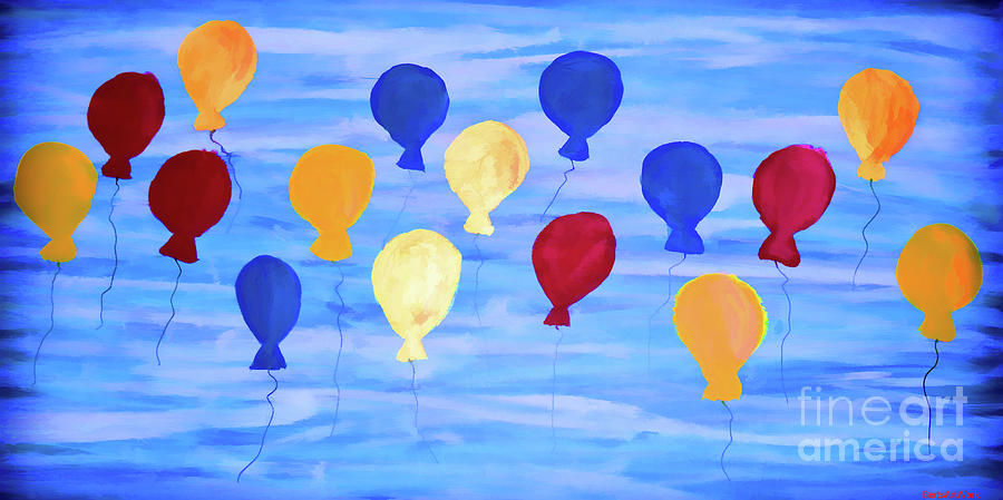 Balloons Photograph by Roberta Byram