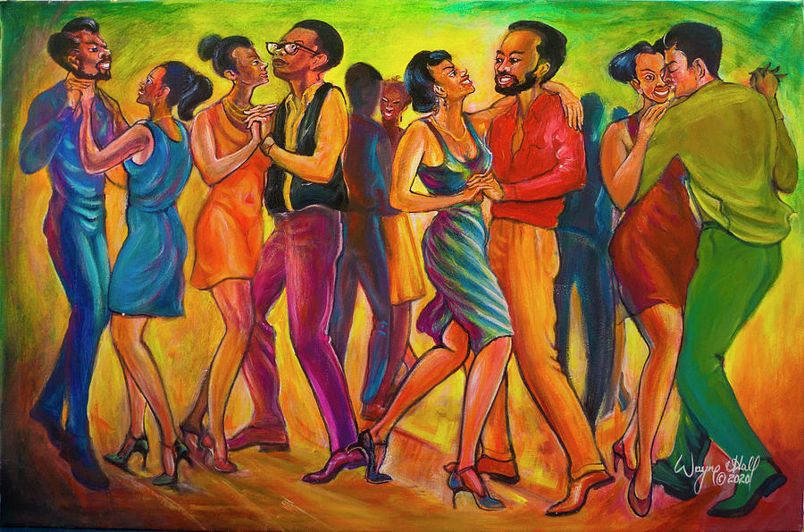 Ballroom Dancing Painting by Wayne Hall