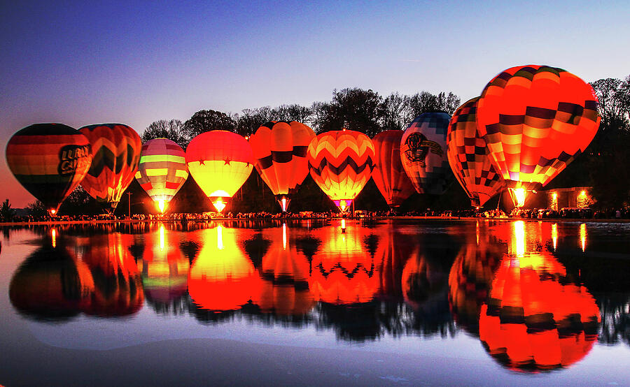 Balluminaria Photograph by Cathy Donohoue Balluminaria Photograph by Cathy Donohoue