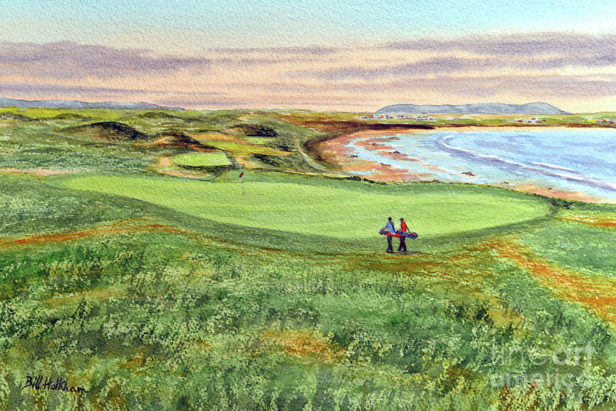 Ballybunion Golf Course County Kerry Ireland  10th Green Painting