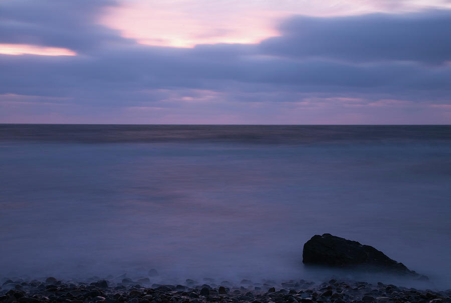 Ballyconnigar Strand at dawn, Blackwater, County Wexford, Irelan Photograph by Ian Middleton