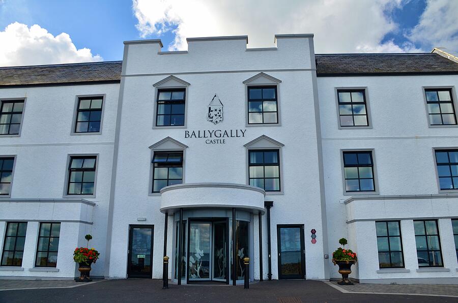 Ballygally Castle Hotel Entrance Photograph
