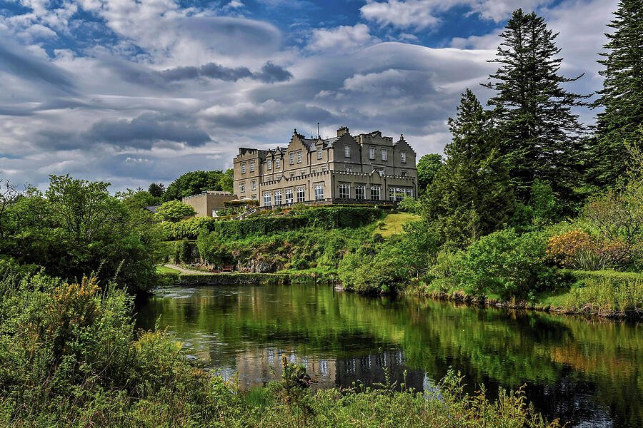 Ballynahinch Castle Photograph by Peter Aiken | Fine Art America