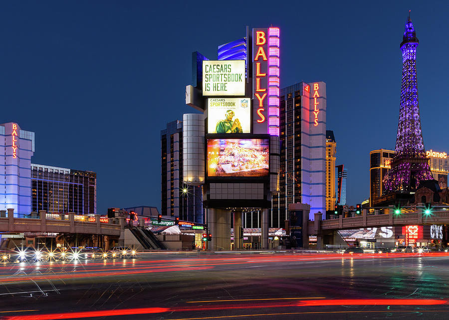 Nevada Photograph - Ballys Las Vegas II by James Marvin Phelps