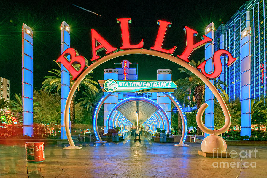 Ballys Las Vegas Nevada Photograph by David Zanzinger