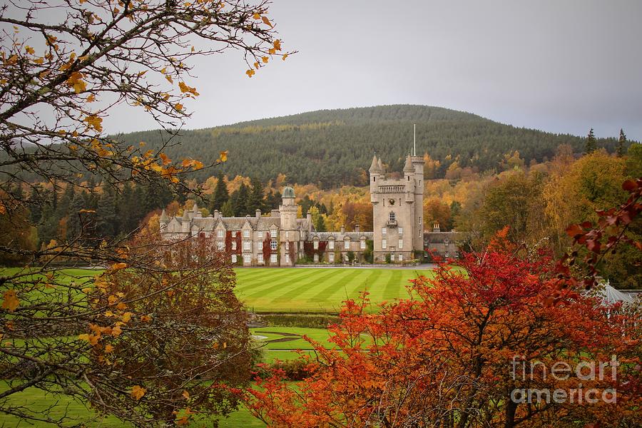 Balmoral Castle in Fall Autumn Photograph by Simply The West