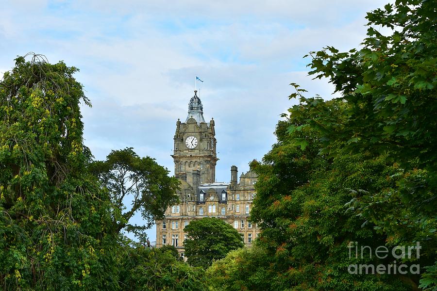 Balmoral -Through the Trees Photograph by Yvonne Johnstone