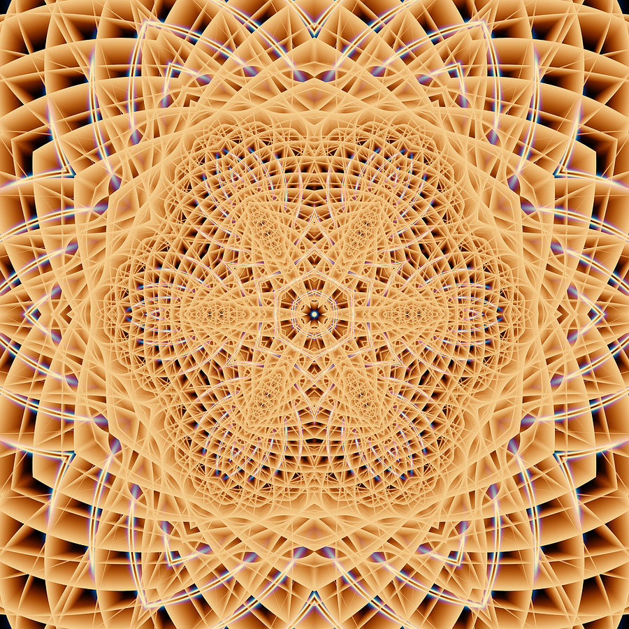 Balsa Kaleidoscope Digital Art by Blair Gibb
